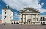 Catholic St. Anne's Church in Warsaw