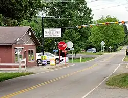 Intersection of Douglas Dam Road (TN-139) and Kodak Road in Kodak