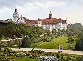 Strandschloss (Beach Castle) in Kolberg c. 1900