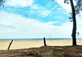 Kollam beach sky view