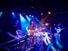 Kongos performing at Dingwalls, London, 2016