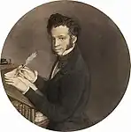 1899 portrait of Pushkin by Konstantin Somov