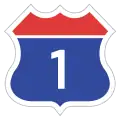 Korea Expressway No.1.svg