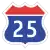 Korea Expressway No.25.svg