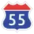 Korea Expressway No.55.svg