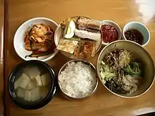 Heotjesabap, a variety of bibimbap originating in Andong