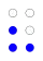 ⠦ (braille pattern dots-236) 