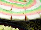 Korean rainbow rice cake is for celebrations.