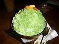 Green Tea shaved ice