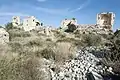 Land castle of Korykos Interior looking northeast