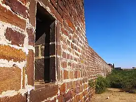 The abandoned town of Kot Lakhpat in Kutch