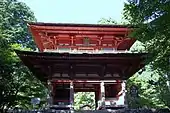 The Niōmon of Kōmyō-ji in Ayabe (National Treasure)