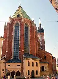 View from Mikołajska Street