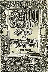 A Gothic-style book with ornate, flowery designs on the cover