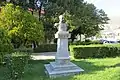 Bust of king Peter I of Serbia