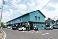 Old shoplots in Kuala Penyu.