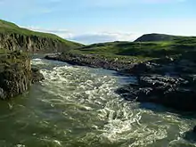 Rapids above Bloody Falls, Kugluk Territorial Park