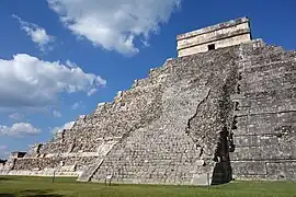 South side of the Temple of Kukulcán