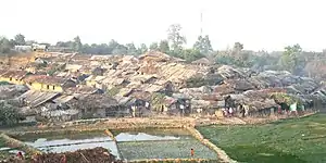 Kutupalong refugee camp in Bangladesh(Photo taken by Maaz Hussain/VOA)