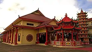 Kwan Im Buddhist temple in North Pontianak.