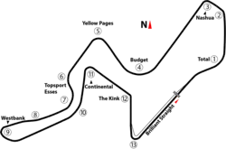 Circuit Kyalami in South Africa