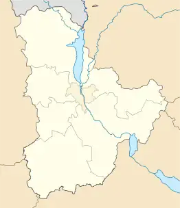 Slavutych is located in Kyiv Oblast