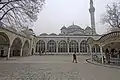 Sokollu Mehmed Pasha Complex in Lüleburgaz, founded circa 1560: view of the mosque and madrasa courtyard