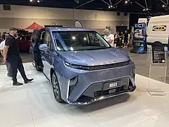 LDV MIFA9 van at Fully Charged LIVE Australia 2023.