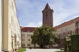 Piast Castle courtyard