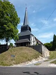 The church in La Hérelle