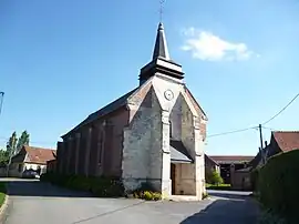 The church in Le Plessier-sur-Bulles