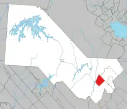 Location within La Tuque TE.