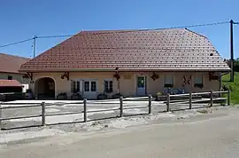 The town hall in La Latette