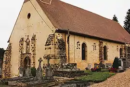 The church in La Puisaye