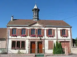 The town hall in La Salle