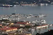 La Spezia port view by Oldypak lp