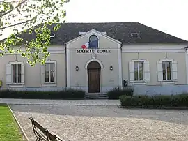 The town hall in La Tombe