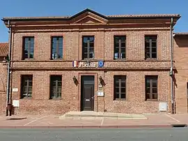 The town hall in Labastide-Beauvoir