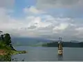 Lake Arenal created by hydroelectric dam