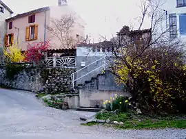 The fountain at Lacassagne, in Ganac