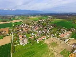 Laconnex, aerial view