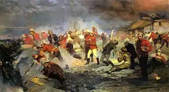 The Defence of Rorke's Drift (1880), Royal Collection