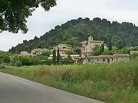 A view of the village of Lafare