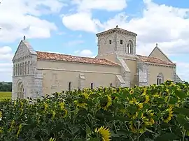 The church in Lagarde-sur-le-Né