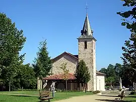 The church in Laglorieuse