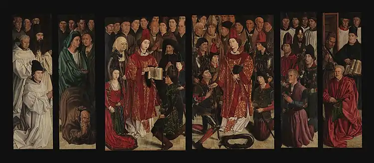 Saint Vincent Panels by Nuno Gonçalves; c. 1450s.