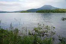 Lake Akan and Mount Oakan