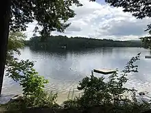 Lake Anasagunticook in Canton, Maine, better known as Canton Lake