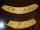 Gold appliqués from Lake Bled, Slovenia, 13th-12th century BC.