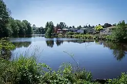 Lake Leona in Johnson City, Oregon